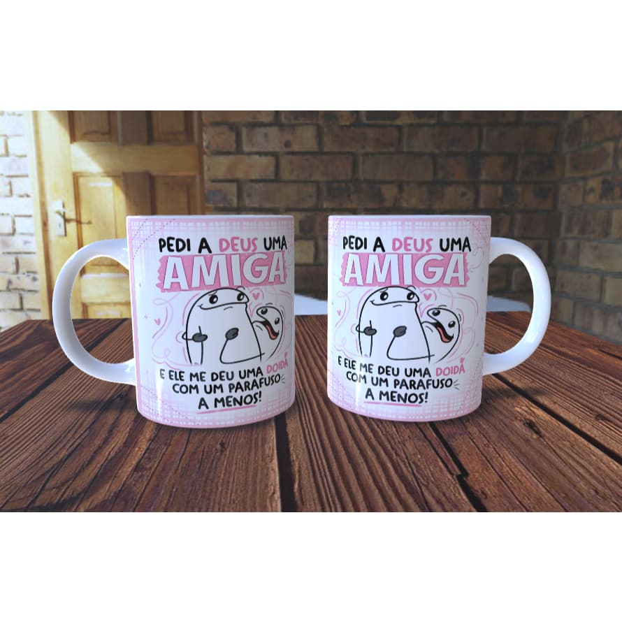 Caneca Amiga com Parafuso a menos - 325ml