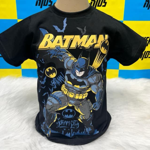 Blusa Batman Infantil Masculino 2 ao 12