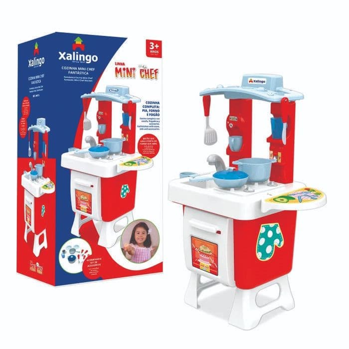 Cozinha Infantil Mini Chef Fantástica Xalingo