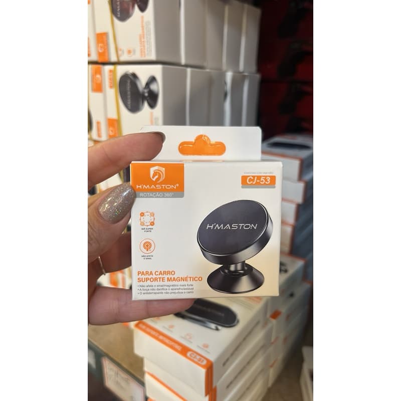 suporte para  celular carro  magnético para painel 360 graus