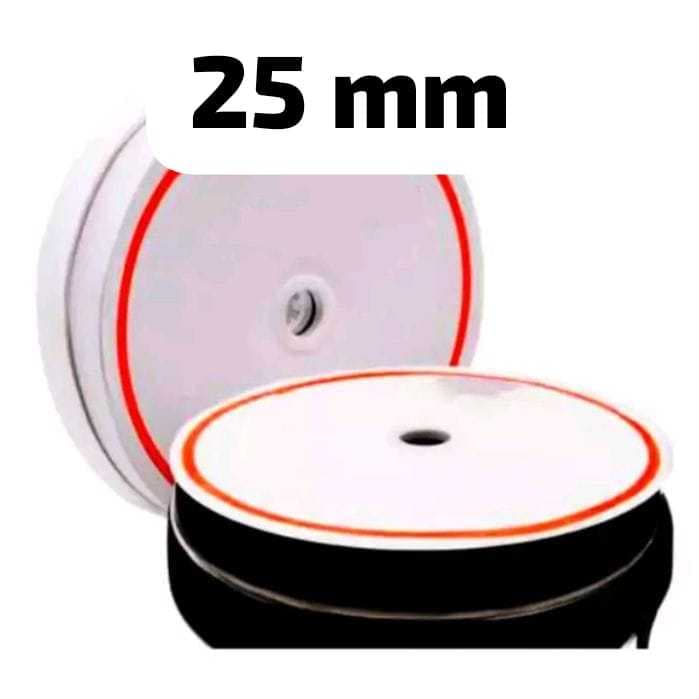 Velcro macho e femea 25 mm,branco.