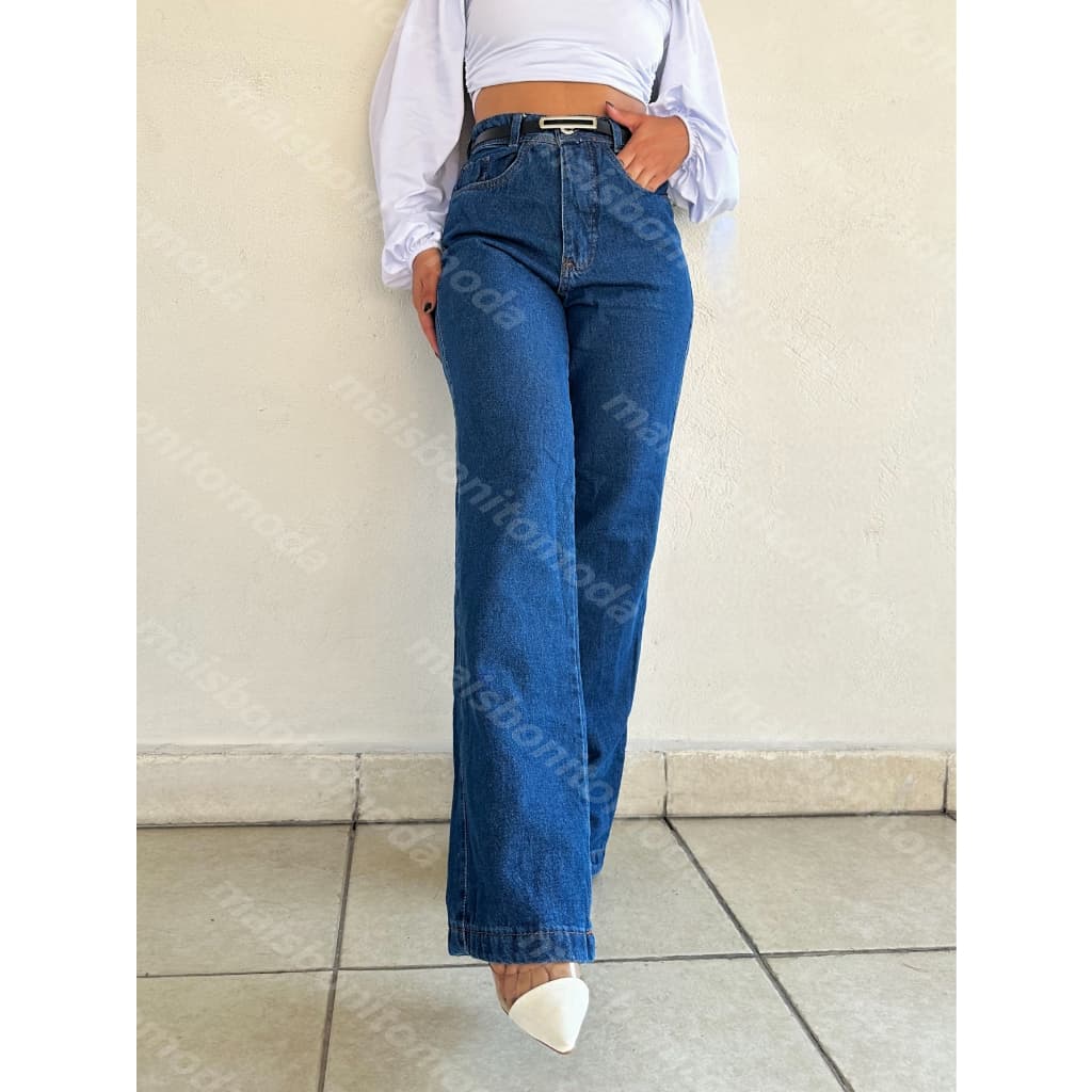 maisbonitomoda 8000 com cinto preto short  jeans casual sem rascada perna larga cintuta alta com bolsa