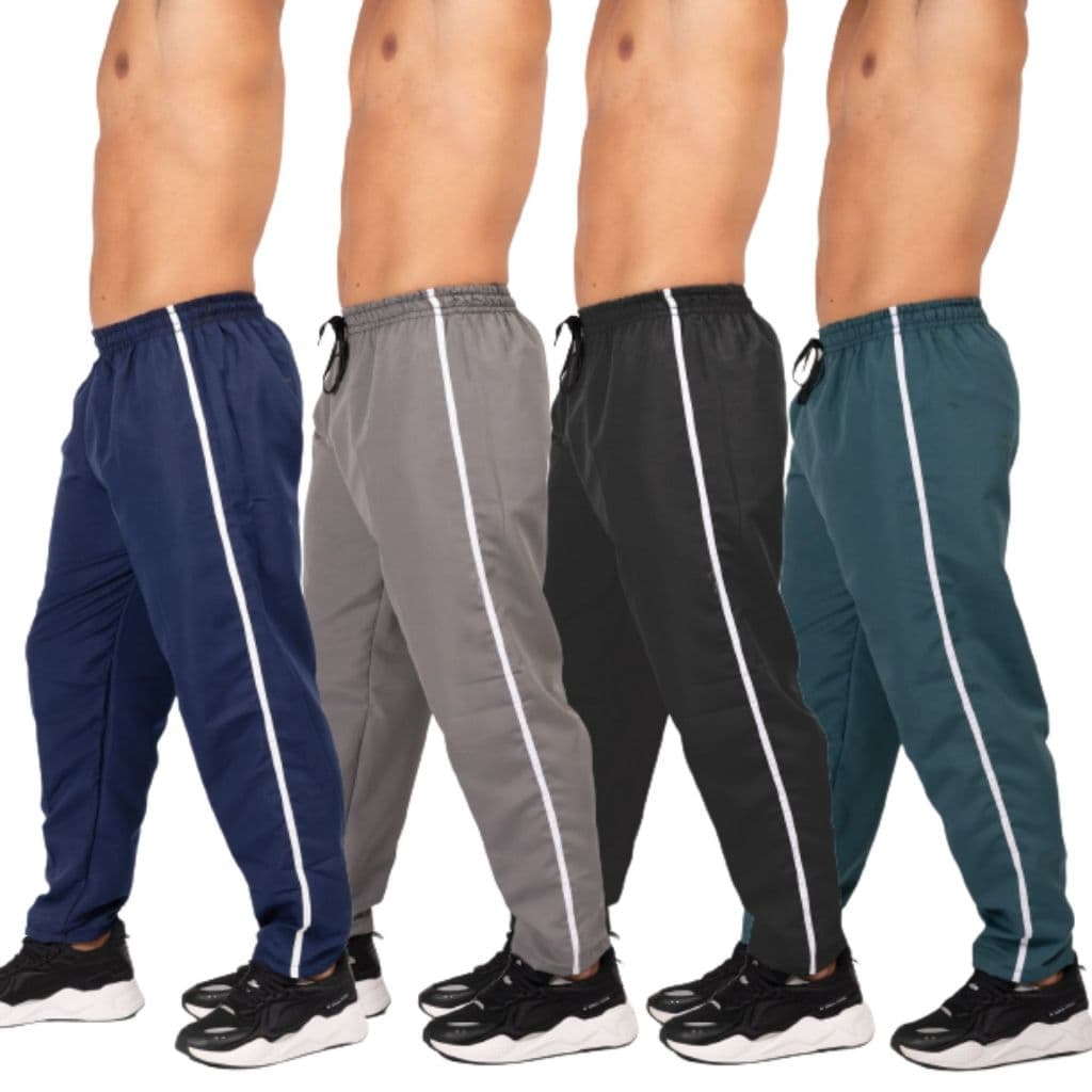 Kit 5 Calças Tactel Masculina Diversas Cores Pronta Entrega