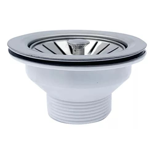 Valvula para pia 9cm inox pen tech