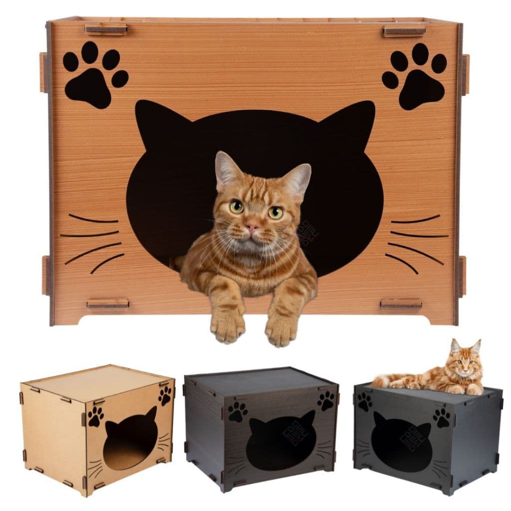 Casa para Gato Nicho para Gato Toca de Gato Playground para Gato Cama de Gato Espaço Pet Cama Pet