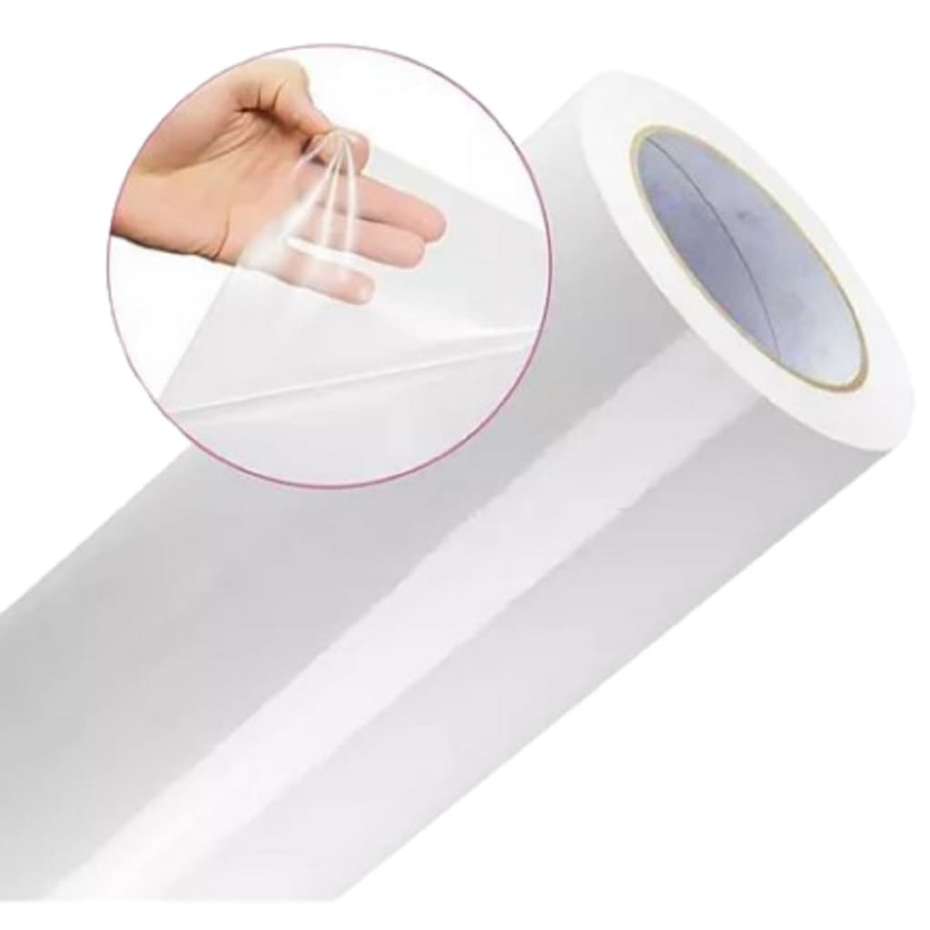 Vinil Transparente Monomérico para Recorte e Serigrafia  - Varias Medidas x 1m