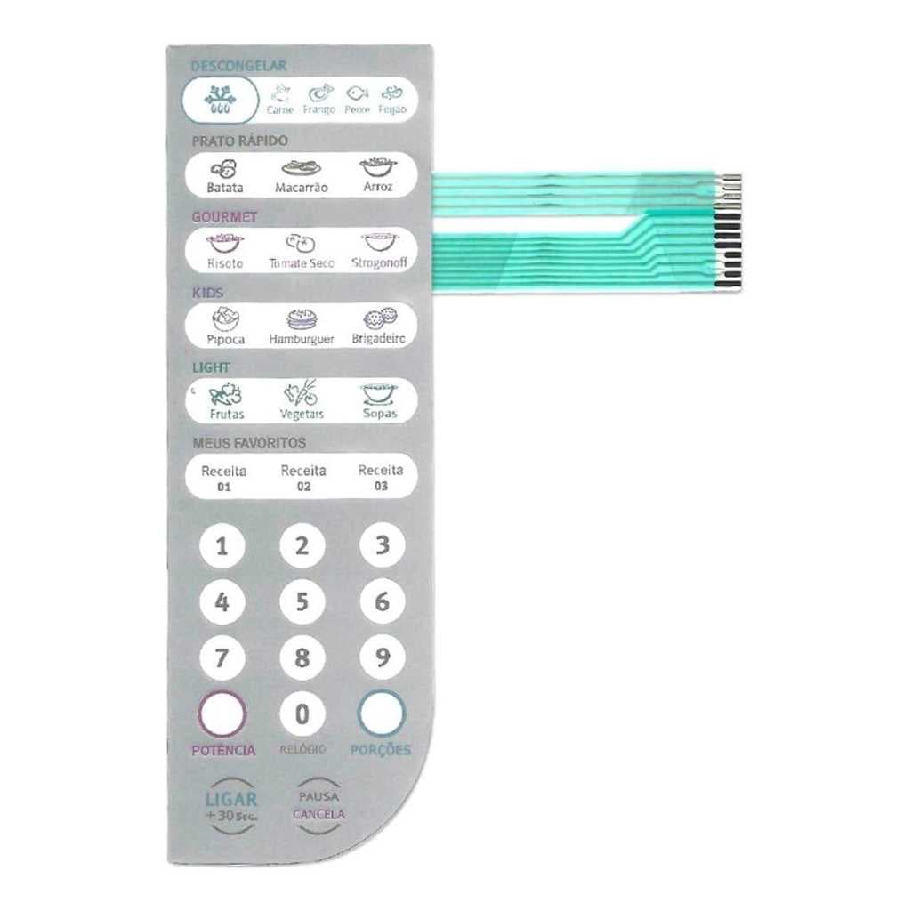 MEMBRANA TECLADO ELECTROLUX MEF 41
