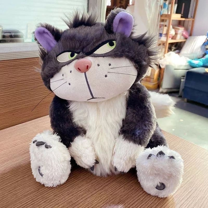 Gato pelúcia lúcifer cinderela 30 cm