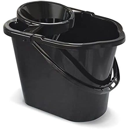 Balde Espremedor Para Limpeza Com Alça 14 L Preto - TOY 25723