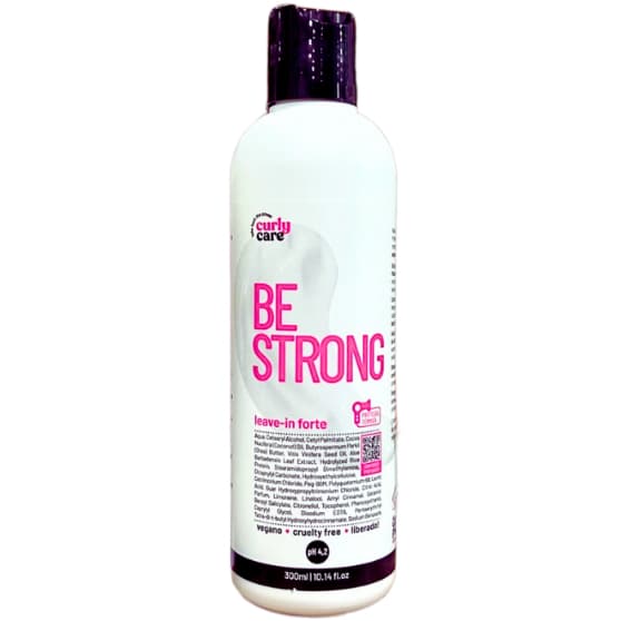Creme de Pentear Be Strong Leave In Forte Curly Care - 300ml