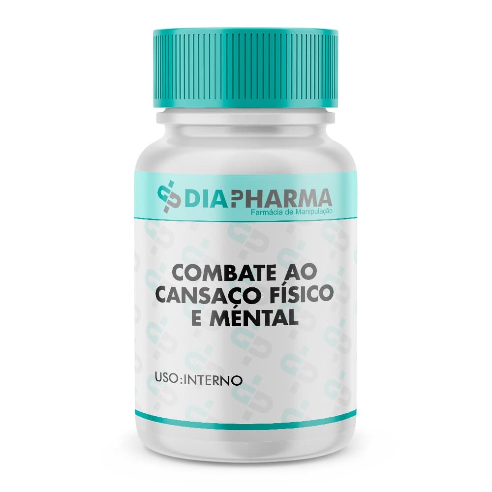 Composto Anti Cansaço Físico e Mental 60 Cápsulas