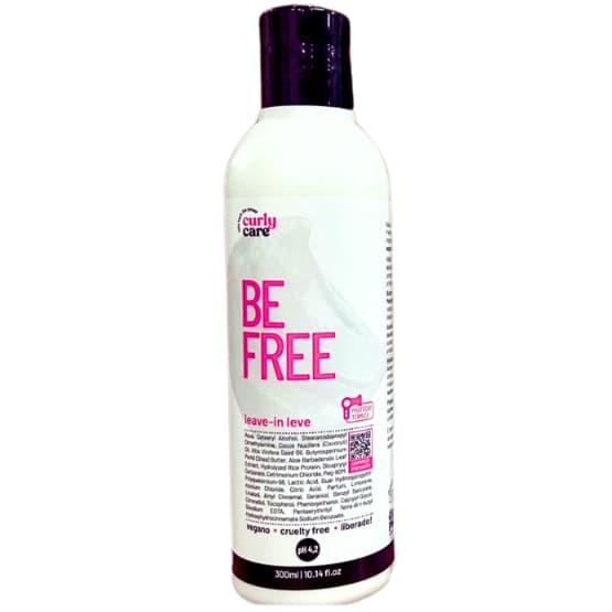 Creme de Pentear Curly Care Be Free Leave In Leve - 300ml