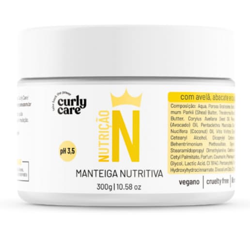 Manteiga Nutritiva Linha N Curly Care – 300g