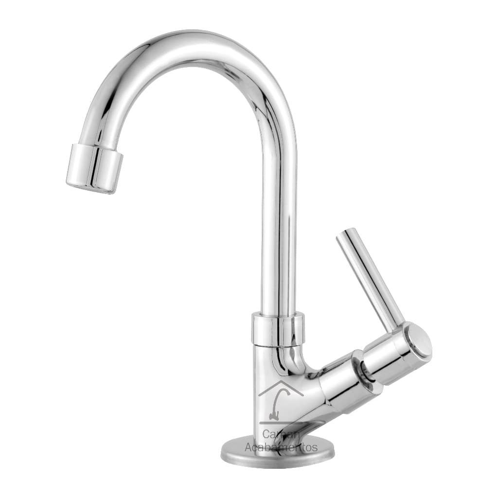 Torneira Banheiro Lavabo Cuba Metal Cromado Lavatório Luxo