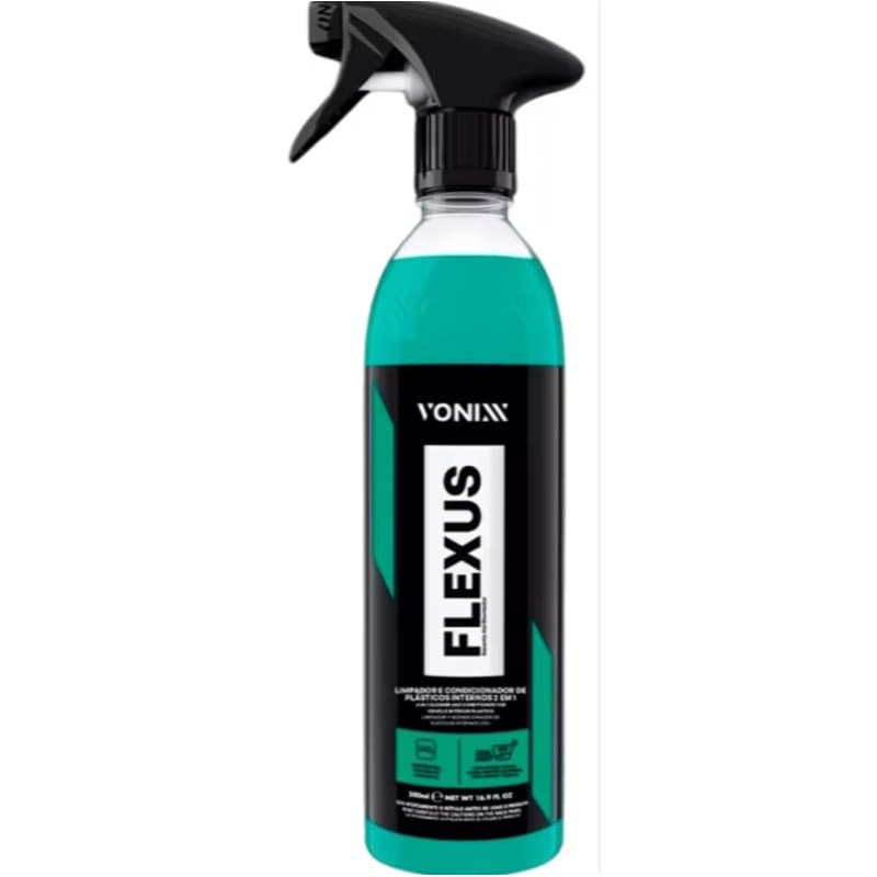 Flexus Vonixx Limpa Revitaliza Plástico Painel 2 Em 1 Vonixx