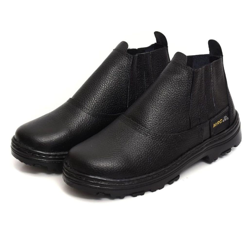 Botina de segurança promoção elastico bota em bico pvc com CA