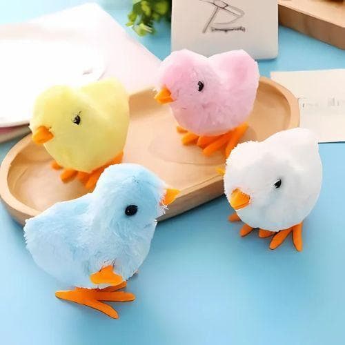 Pintinho brinquedo infantis simulação fofa simulação de salto 1 peça