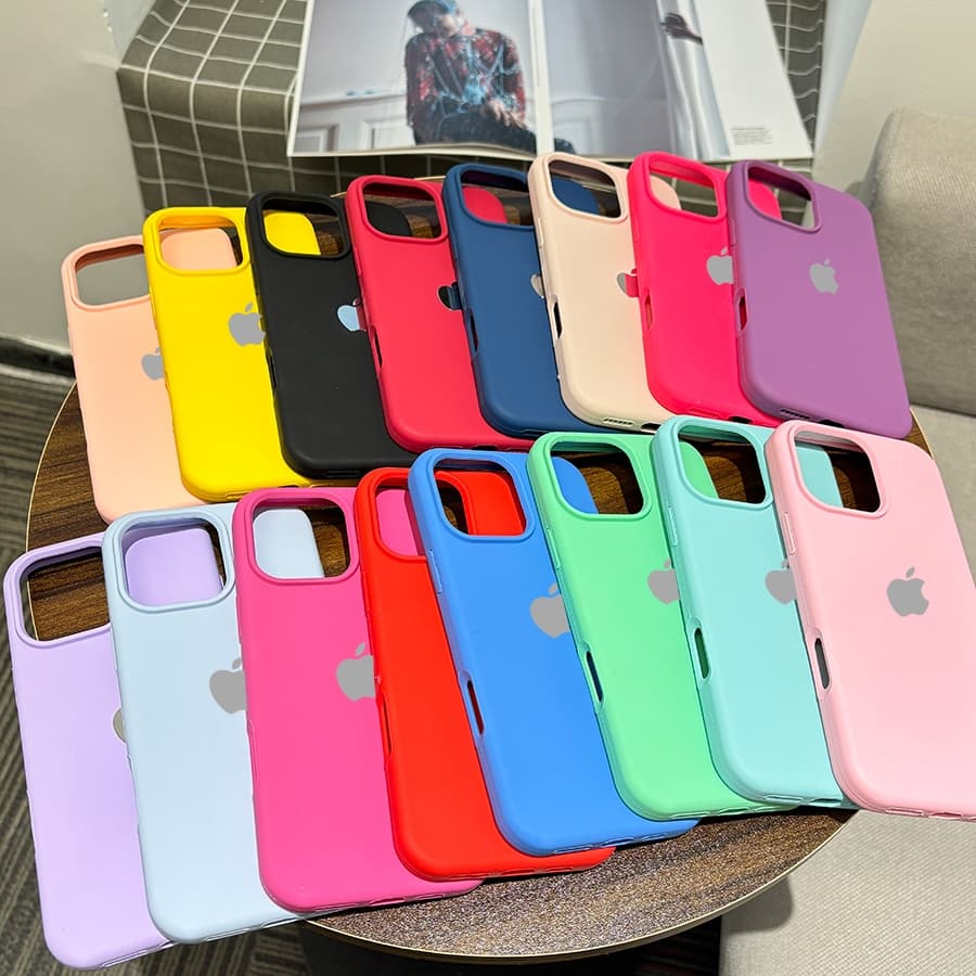 Capa Case para iPhone iPhone 13 13 Pro 13 Pro max 7G telefone resistente a quedas de silicone líquido simples premium