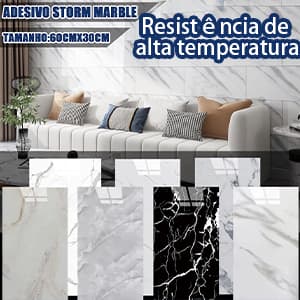 Placas 3d Revestimento De Parede Auto Adesivo Marmore 60x30cm Promoção
