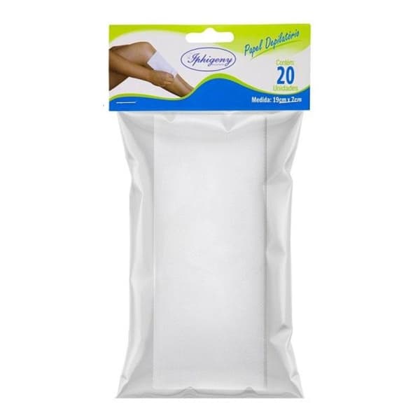 Papel Depilatório Iphigeny 20unid