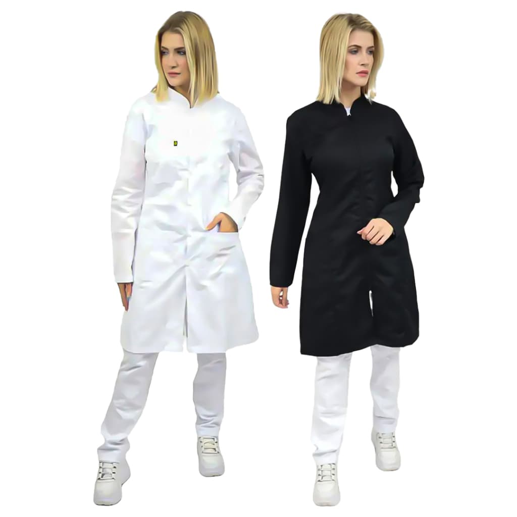 Jaleco Feminino com Zíper - Jaleco Esteticista
