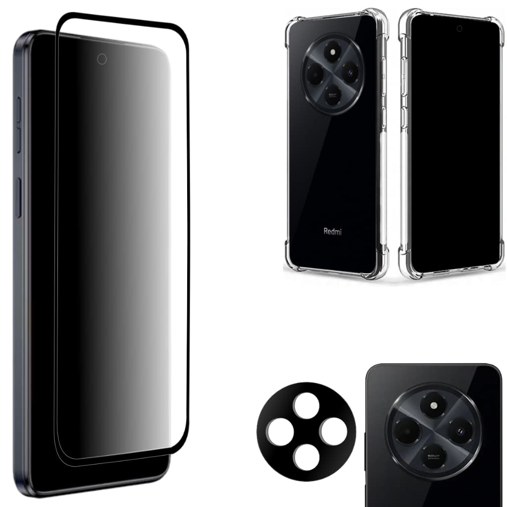 Película Para Xiaomi Redmi 14C  Película | Película da Câmera | Capa Case Capinha Anti Shok