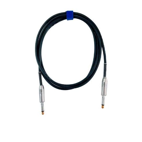 CABO AUDIO VIOLAO BAIXO GUITARRA P10 X P10 PROFIOSSIONAL 3 METROS COM TRAVA NOS PLUGS PROMOCAO