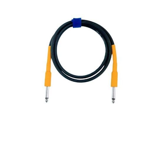 CABO AUDIO LINHA VIOLAO /GUITARRA /BAIXO/ MESA/POTENCIA P10 X P10 PROFIOSSIONAL 1METRO