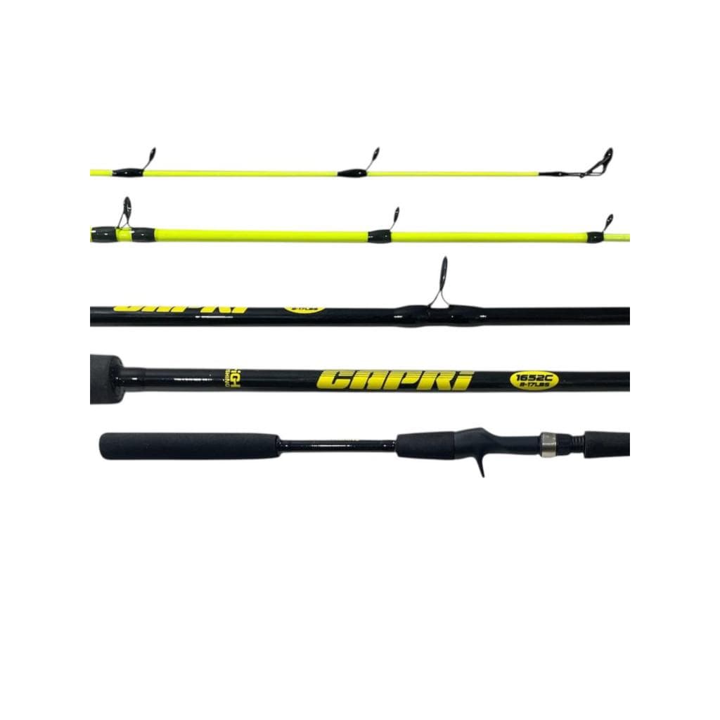 Vara Pesca CAPRI HIGH Fishing (Albatroz) 8-17lb Carretilha   2 - Partes