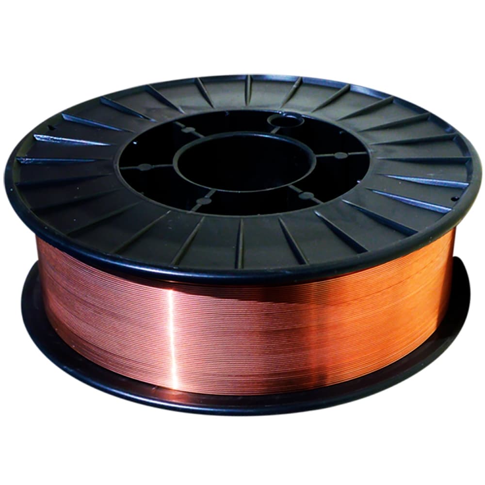 Arame de Solda MIG 0.6mm 5Kg ER70S-6 Aço Carbono Profissional V8 Brasil