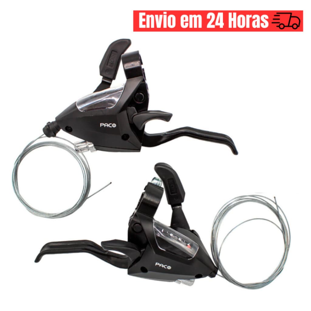Passador Alavanca de Marchas Rapid Fire Tipo Gts Shimano 3x7 21v Bike Bicicleta Alavanca De Cambio 18 e 21 Marchas