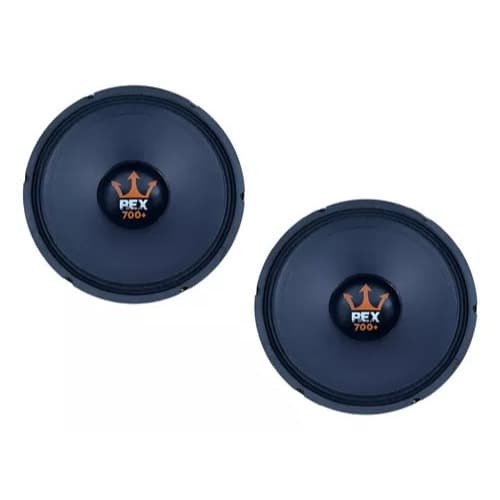 Kit 2 Médio Grave Falantes Magnum 15 Pol 700w Rms 8 Ohms