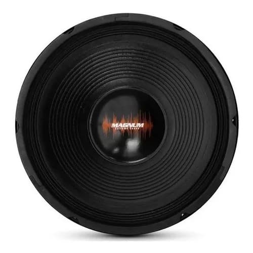 Woofer Magnum 8 Polegadas 250w Rms Bobina Simples 8 Ohms