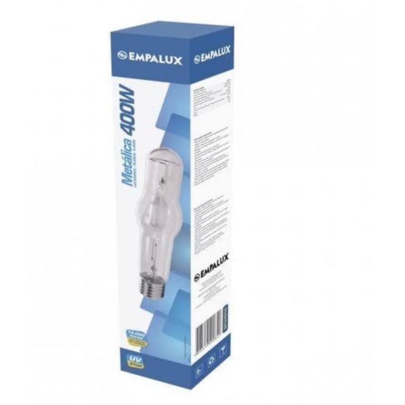Lâmpada Alta Pressão 400w Vapor Metálico Tubular E40 Foxlux Cor da luz Branco 220V