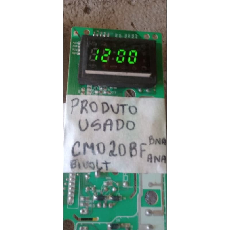 Placa Eletrônica Microondas Consul 20L CMO20BFANA e CMO20BFBNA (PRODUTO DESTINADO A TÉCNICOS)
