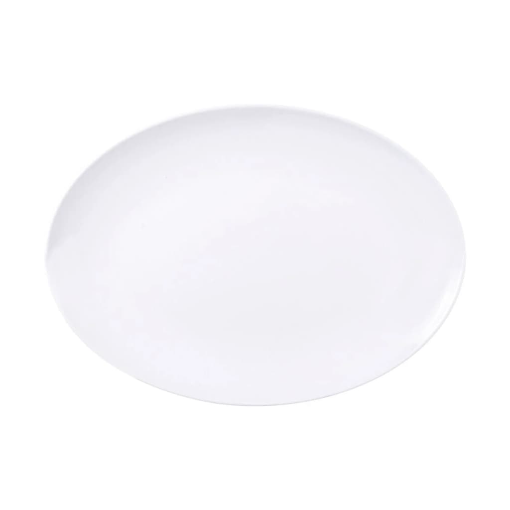 Travessa Oval Tramontina Sophia Porcelana 32cm X 25cm Branco
