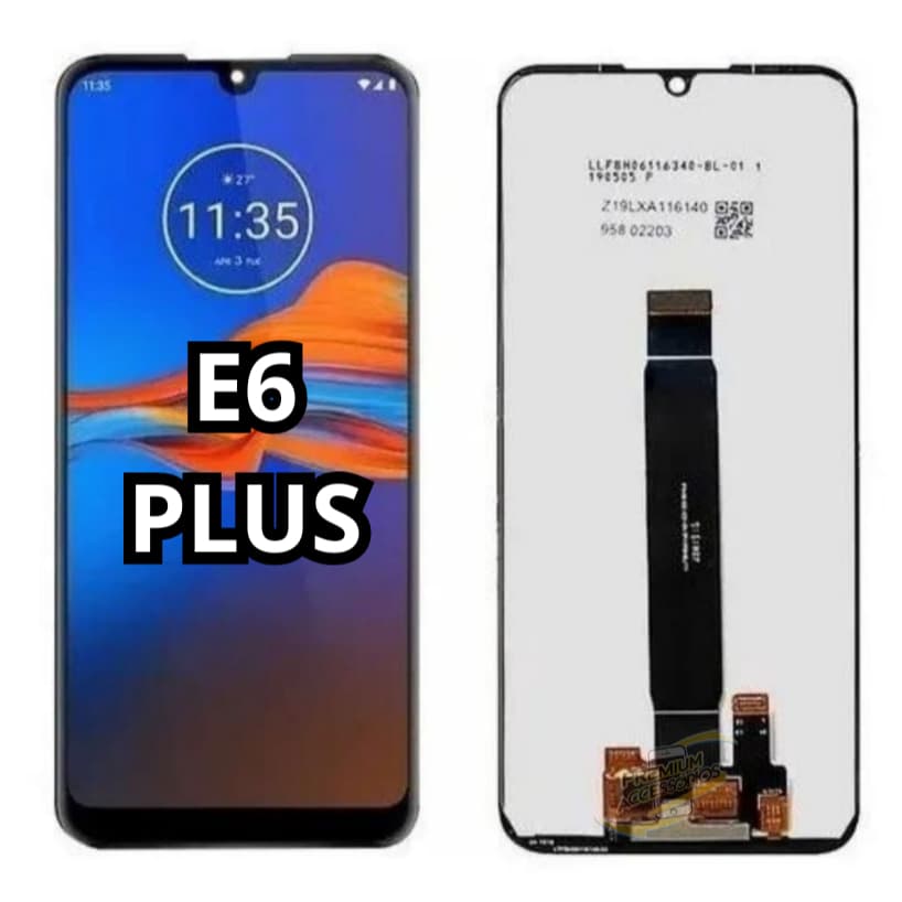 Frontal Tela Touch Display Moto E6 Plus XT2025 Pronta Entrega