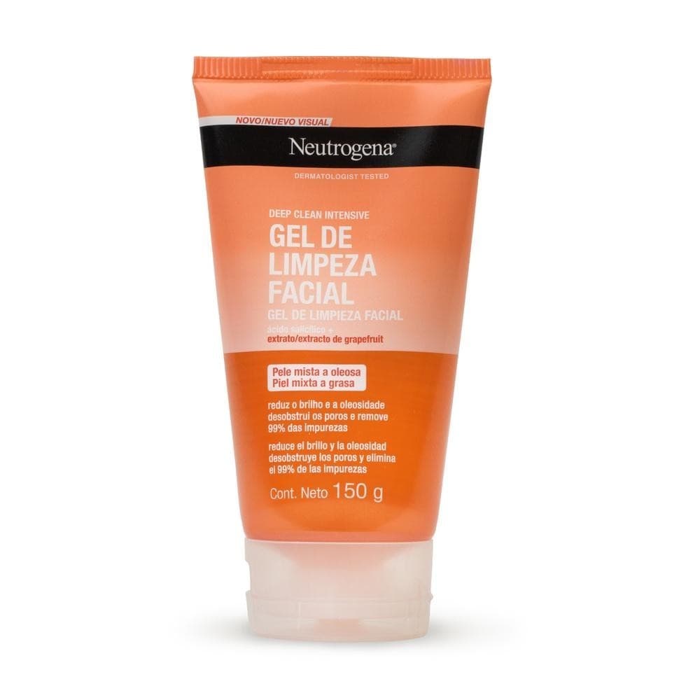 Gel de Limpeza Facial Neutrogena Intensive Grapefruit 150g