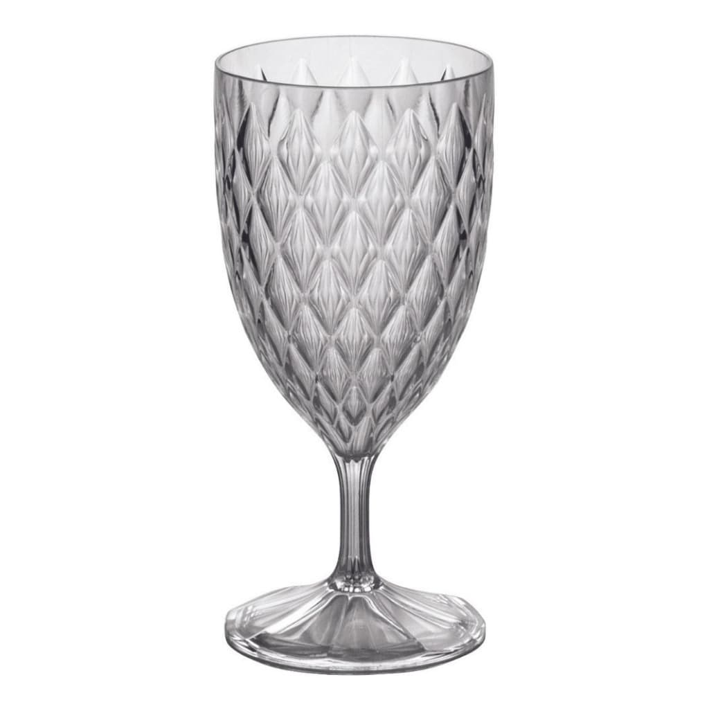 TAÇA AGUA GLAMOUR INCOLOR 380ML SUCO BEBIDAS AGUA SUCO