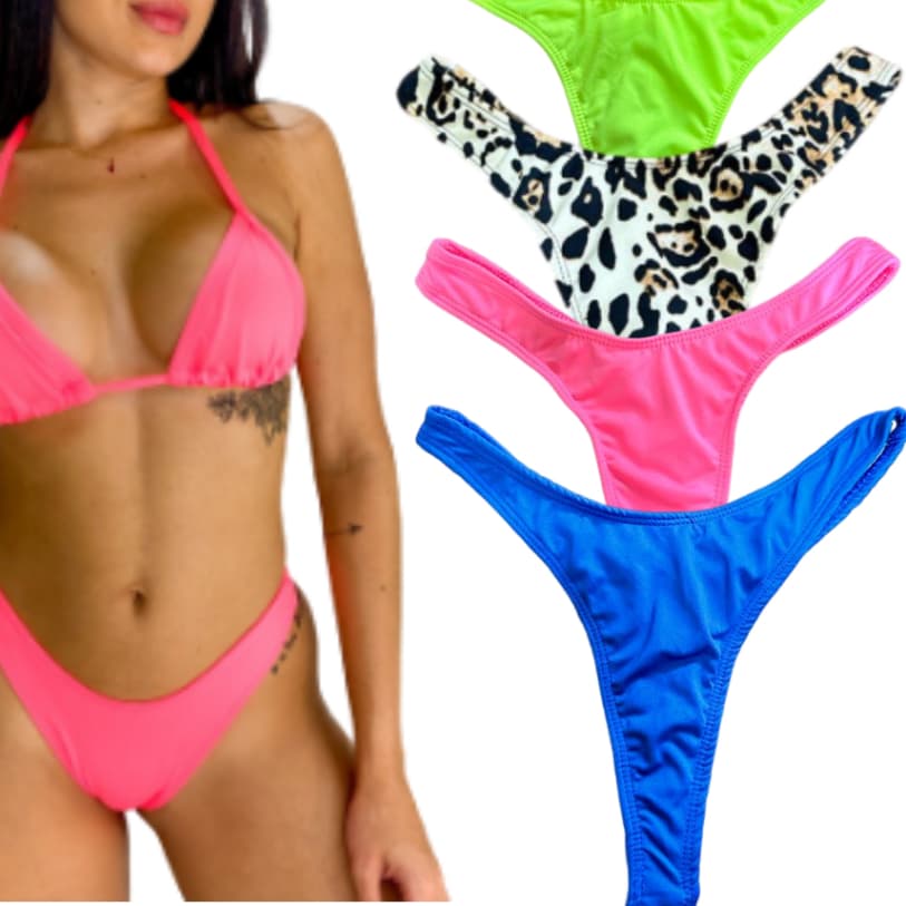 Calcinha De Biquíni Fio Dental Asa Delta Moda Praia Preço promocional