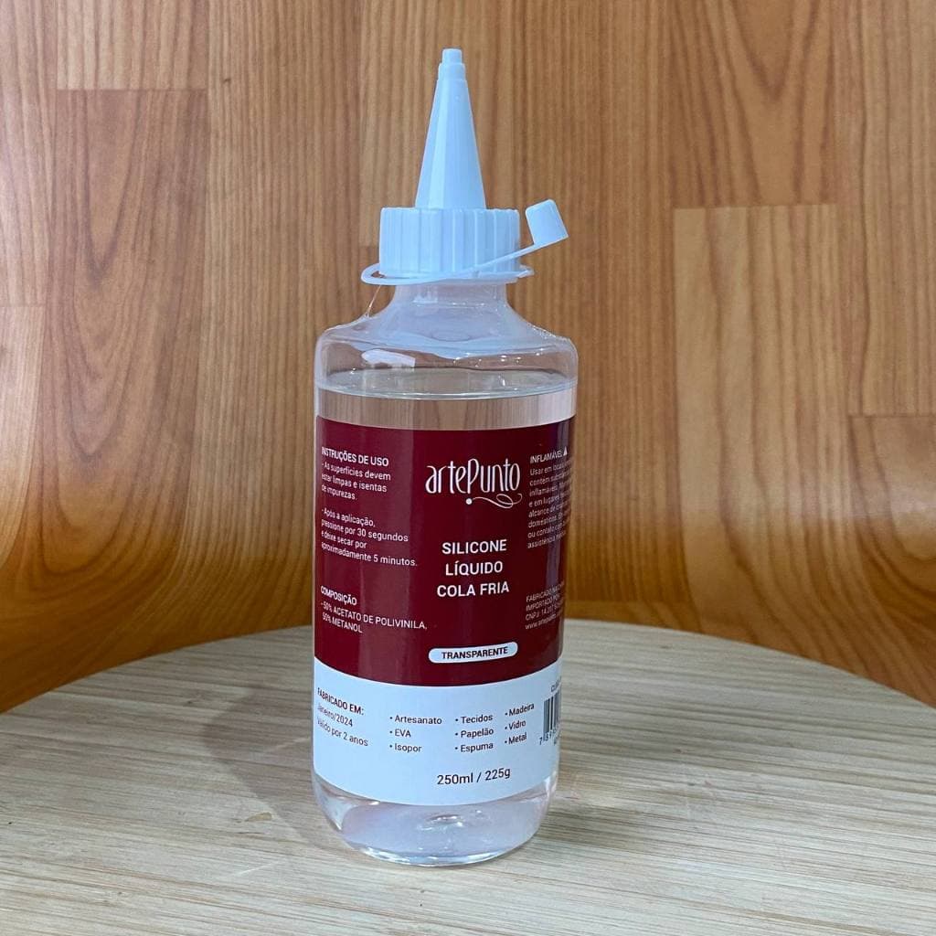 COLA LÍQUIDA SILICONE 250ml/225g ArtePunto