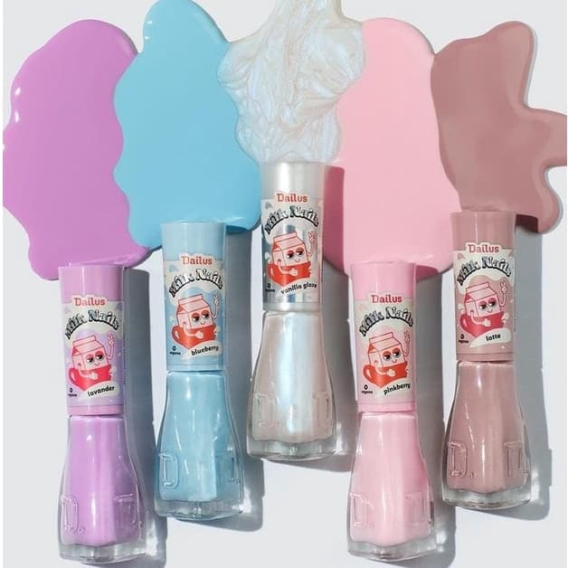 Coleção de Esmaltes Milk Nails - Dailus