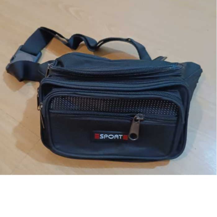 Pochete Masculina Bolsa de Cintura com ziper e regulagem