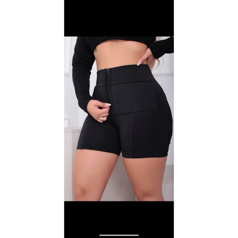 Shorts lipo Suplex Power feminina cintura alta