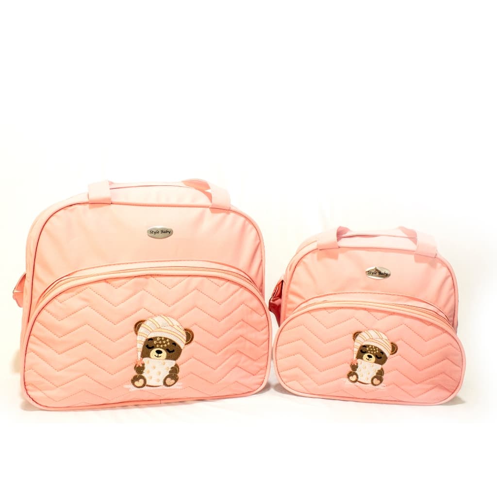 Kit maternidade bolsa e frasqueira kit naninha saida maternidade kit para passeio e viagens