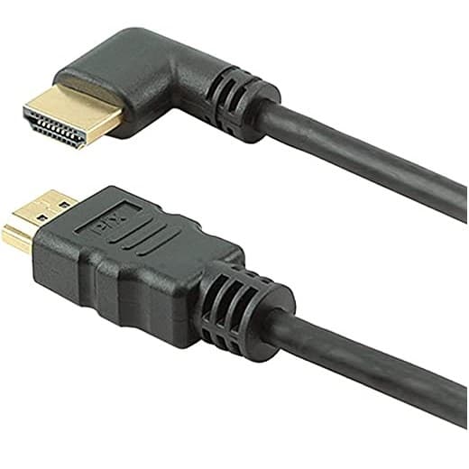 Cabo Hdmi 2 Metros 4k 60hz 30awg Pino 90 Graus