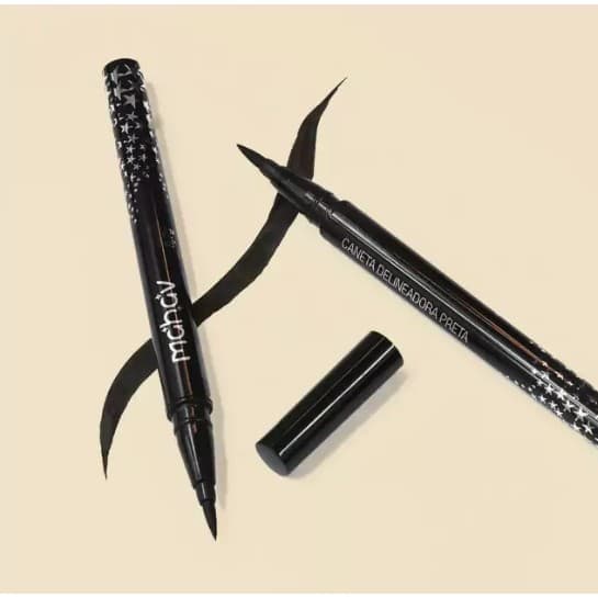 Caneta Delineadora Preta para Olhos - 0,7g - Mahav