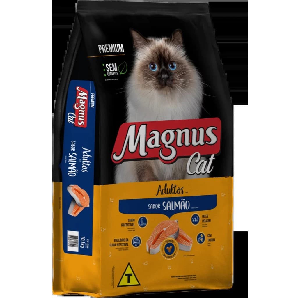 Ração Magnus Cat Gato Adulto Salmão 10,1 kg