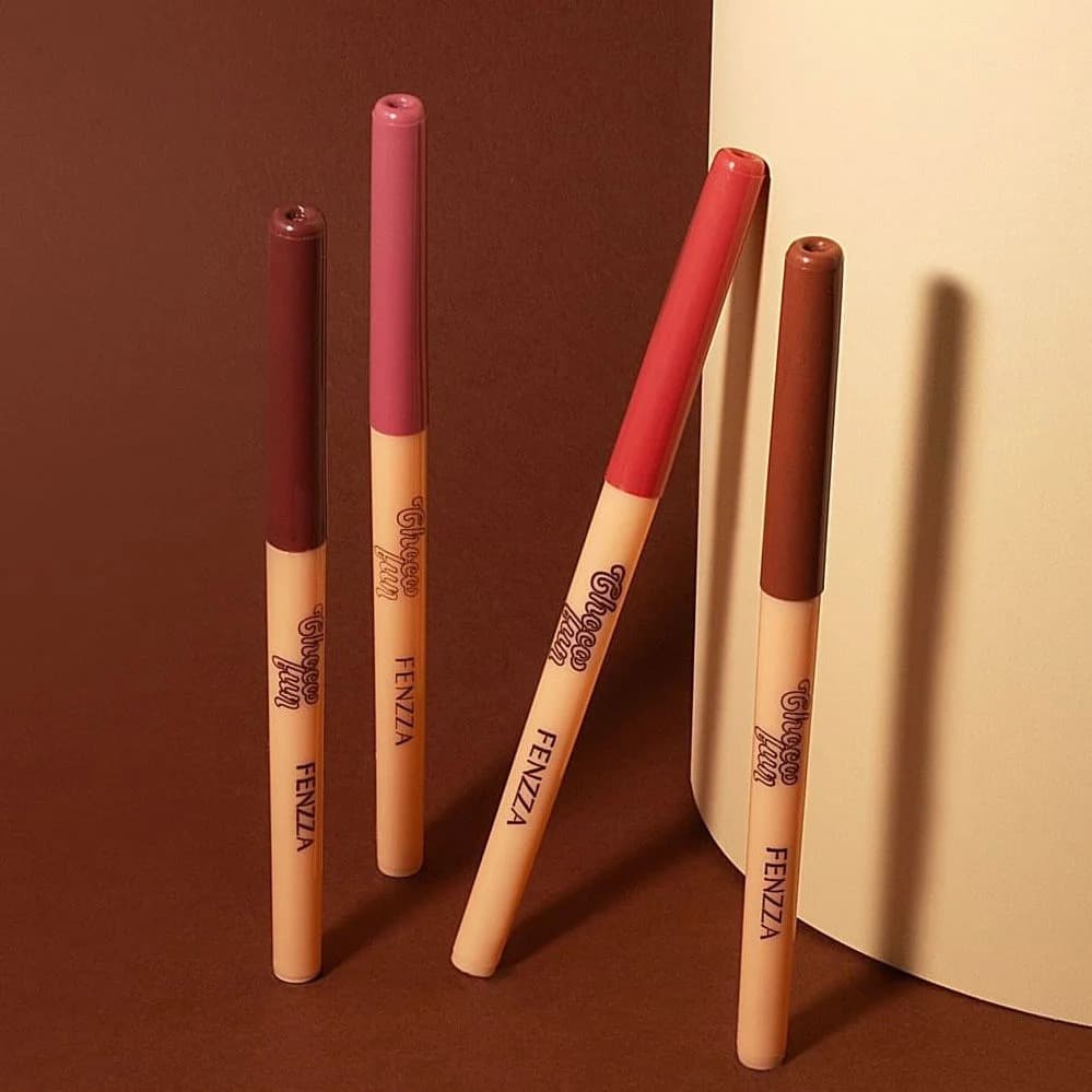 Lápis Labial Retrátil Choco Fun Fenzza - Escolha seu tipo