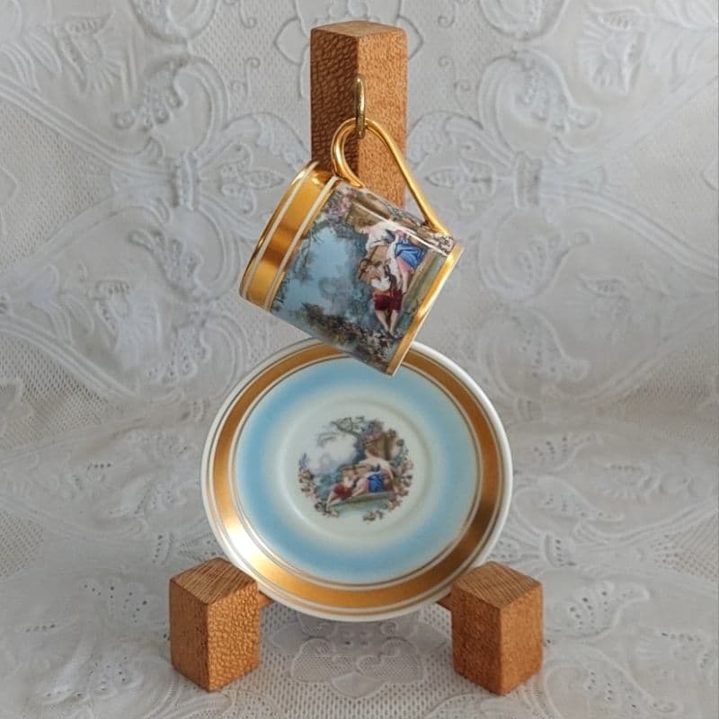 Xícara De Café, De Coleção, Porcelana Schmidt Decoração DP